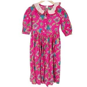 Hanna Andersson Beautiful Peter Pan Collar Encanto‎ Look Dress